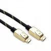 Cabo DisplayPort ROLINE 11.04.5922 3 m preto dourado