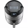 Fritadeira de ar quente Tefal Easy Fry EY401D Single 4,2 L Autónoma 1500 W preto, aço inoxidável