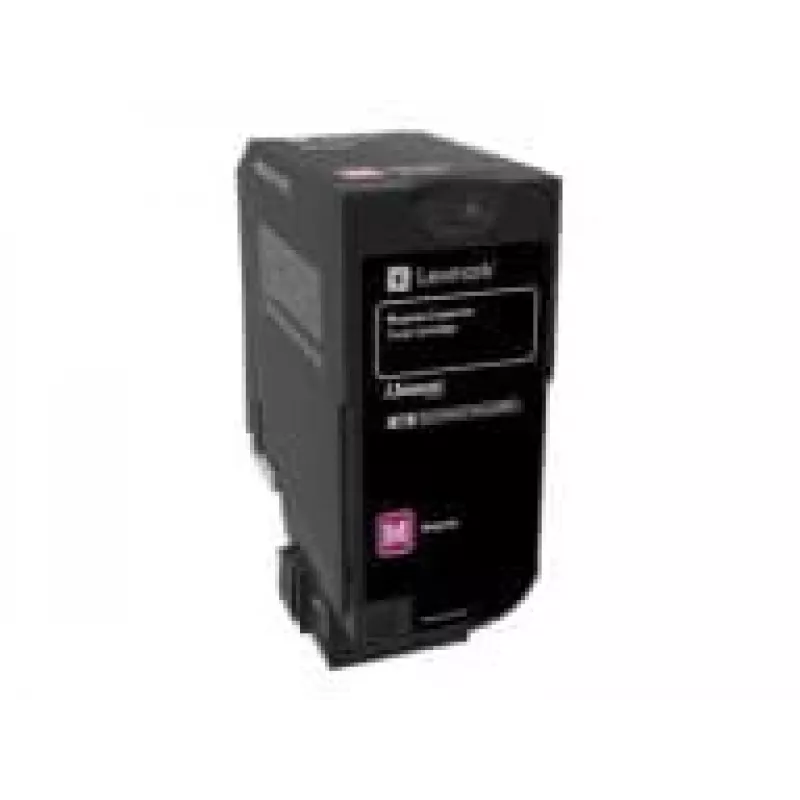 Cartucho de toner Lexmark 74C20ME 1 unid. Magenta