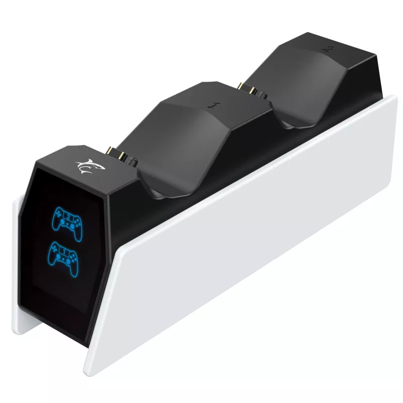 Estação de carregamento White Shark PS4-0417 carregador duplo para comando PS4