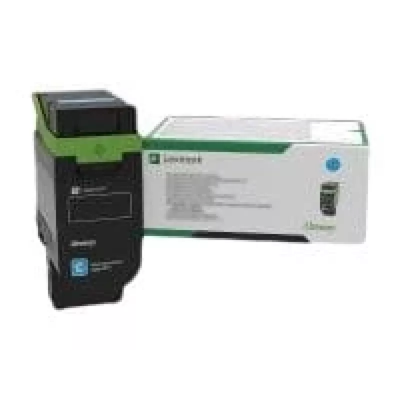 Lexmark - alta capacidade - ciano - original - caixa - toner LCCP - para Lexmark CS531dw, CX532adwe (75M0H20)