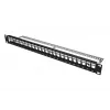 Patch panel Extralink 24 portas STP, modular, 24 portas