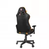 Cadeira gaming GEMBIRD GC-SCORPION-04X preto-laranja design ergonómico, assento ajustável, encosto alto