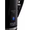 Espumador/aquecedor de leite automático Adler AD 4478 — recipiente em aço inoxidável, capacidade 240 ml, 500 W, quente e frio
