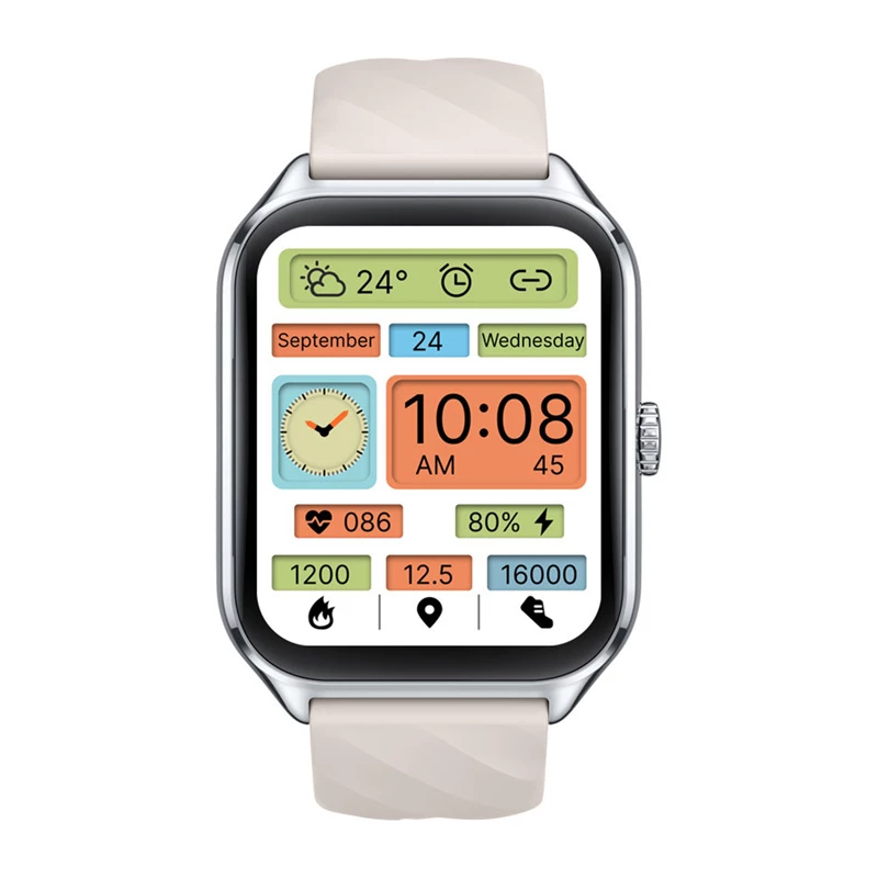 Zeblaze GTS 4 smartwatch, prateado (GTS 4 prateado)