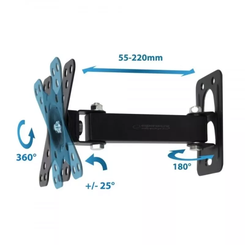 Esperanza HORUS 127 cm (50) preto