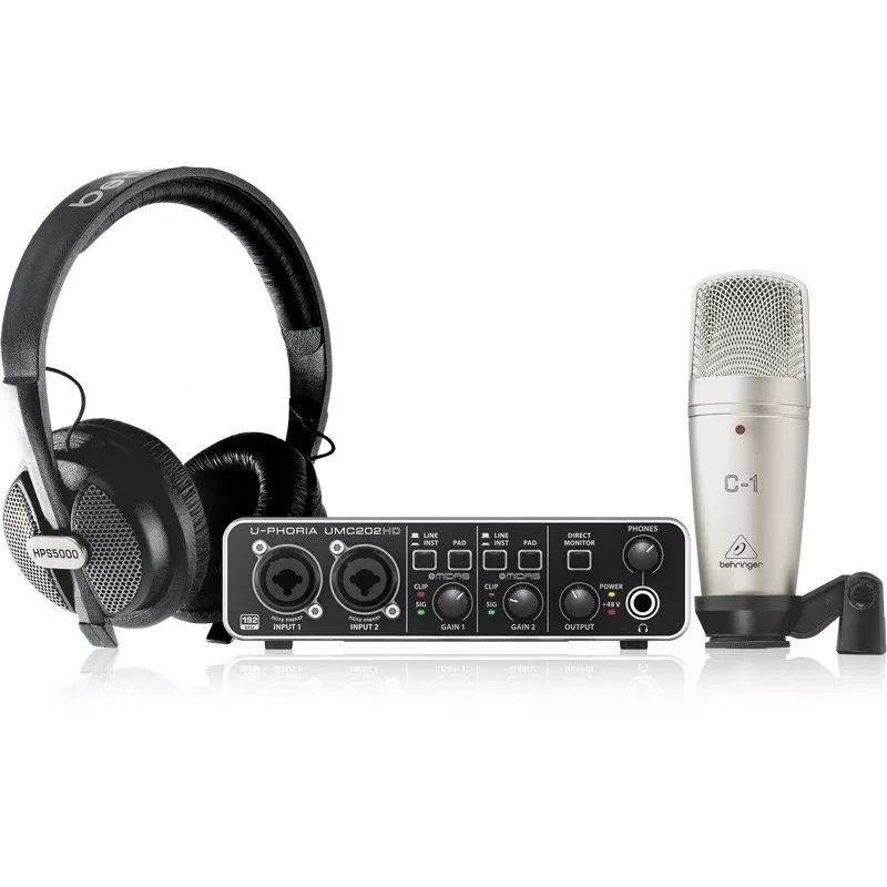 Behringer U-PHORIA STUDIO PRO - kit de gravação doméstica