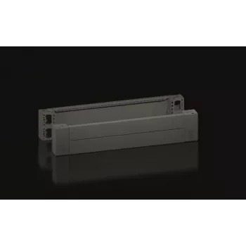 Cantoneira Rittal VX 8660.024 preta aço 200 mm 10,2 kg
