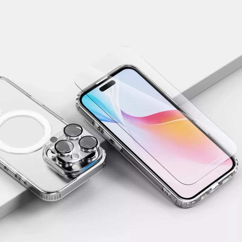 Carregador de interior 4smarts 541178 transparente branco carregamento rápido USB Type-C