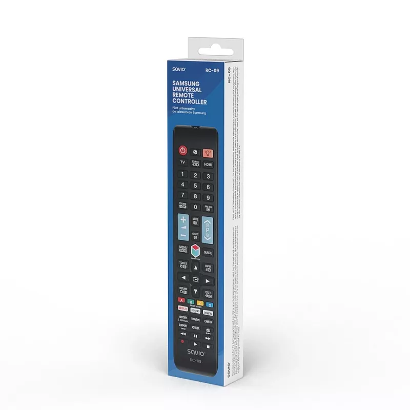 Comando à distância infravermelho Savio RC-09 Smart TV