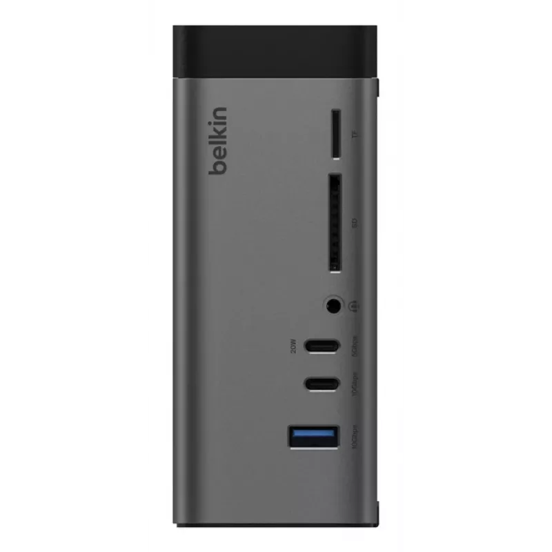 Hub Belkin Connect USB Type-C 10000 Mbit/s cinzento
