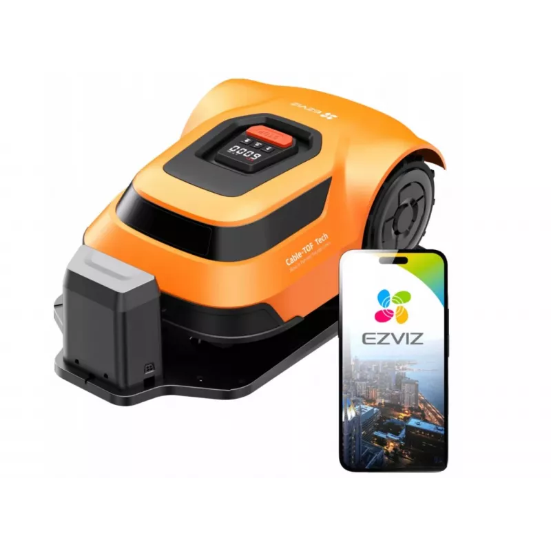 Robô corta-relvas EZVIZ RM600 laranja