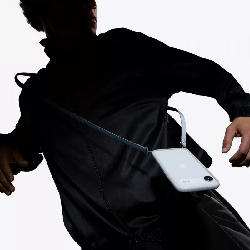 Correia de ombro Apple Crossbody laranja – comprimento 2,08 m, rPET e aço inoxidável