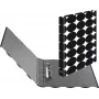 Dossier de argolas Herlitz maX.file A4 preto branco arquivo D-ring