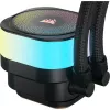 Refrigeração líquida para CPU AIO CORSAIR WAK iCUE LINK TITAN 420 RX 420mm RGB