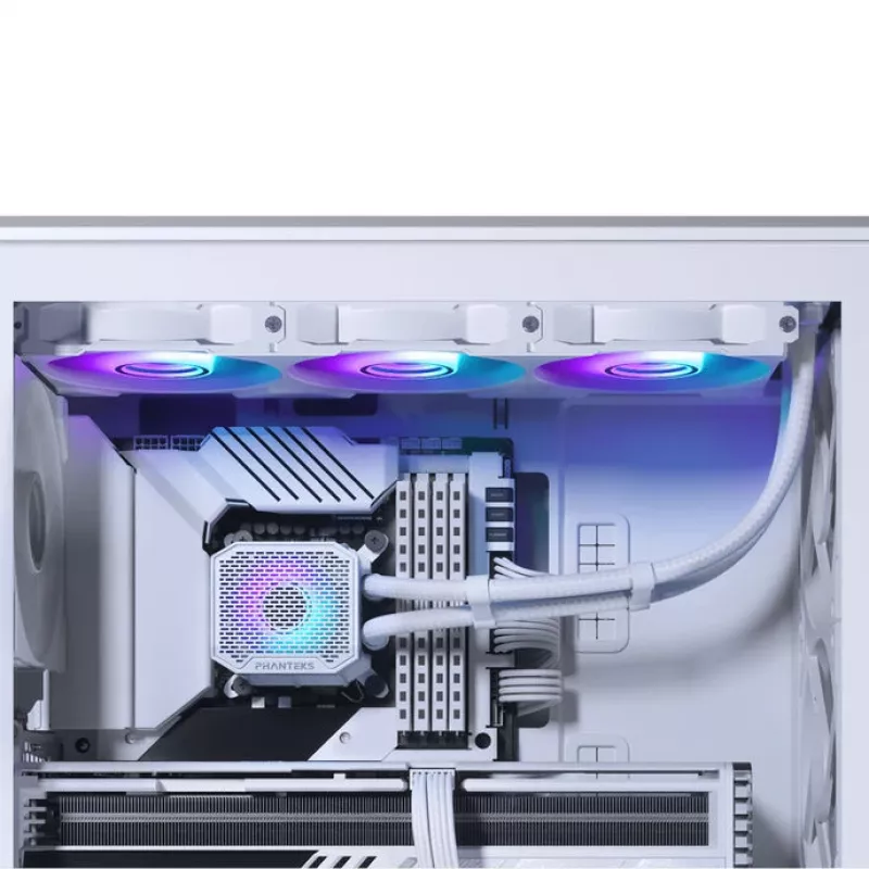 Kit de refrigeração líquida para caixa de computador Phanteks Glacier One 360M25G2 12 cm branco 1 unid.