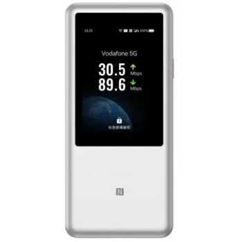 Router Wi-Fi ZTE U60 Pro dual band Wi-Fi 802.11ac, 3600 Mbit/s, bateria 10000 mAh, branco, antenas internas