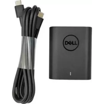 Fonte de alimentação Dell 60W USB-C GaN Ultra slim AC – carregador USB-C GaN 60W para portáteis e dispositivos
