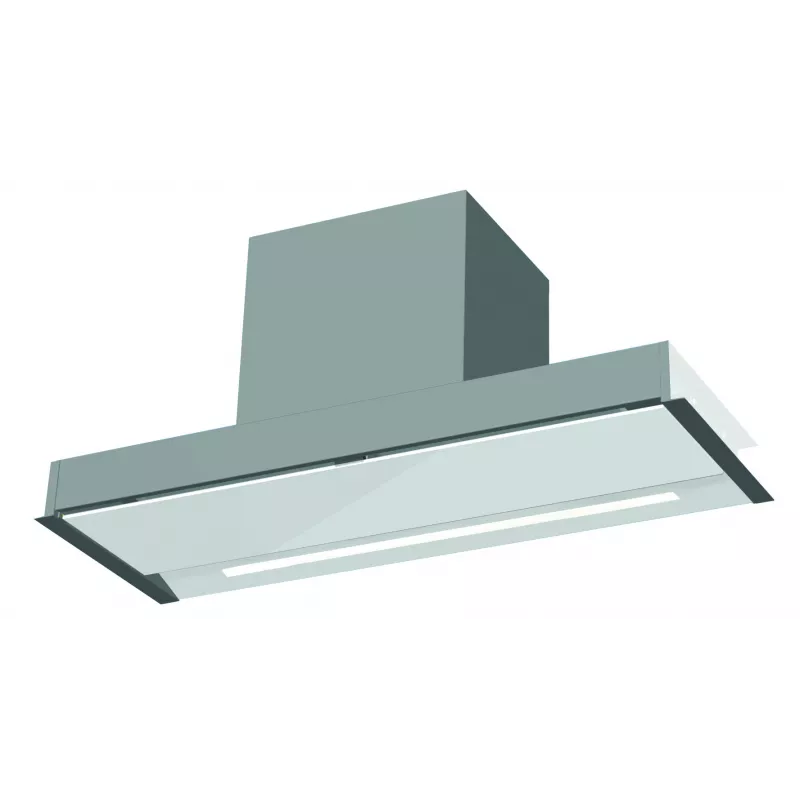 Exaustor de parede CATA RENOVA PURE AIR MNV90 GWH Aço inoxidável Recirculação