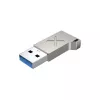 Unitek A1034NI adaptador de USB-A macho para USB-C fêmea, USB 3.1 Gen1, prateado