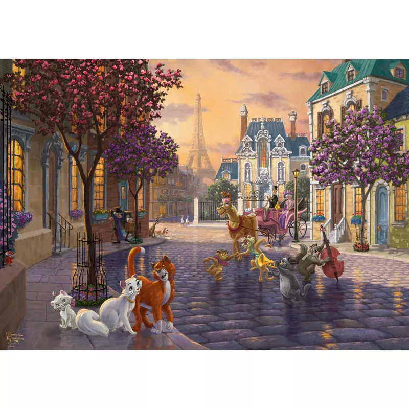 Puzzle 1000 peças Schmidt Spiele Disney The Aristocats