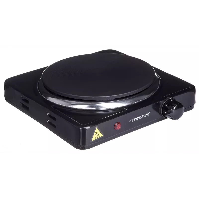 Esperanza EKH002K Placa de cozinha Preto Tampo de mesa placa de cozinha maciça 1 zona(s)
