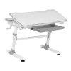 Secretária infantil ergonómica de altura ajustável Ergo Office, cinzento, máx. 100 kg, ER-417 2cz