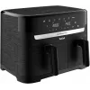 Fritadeira de ar quente Tefal Easy Fry EY901N Double 8,3 L Aparelho independente 2700 W Preto