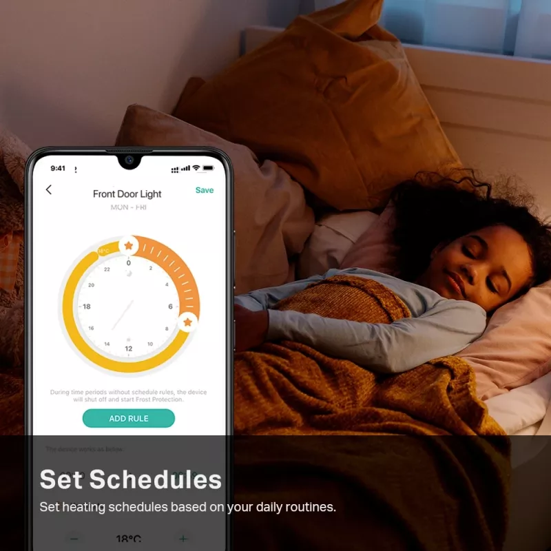 Válvula termostática inteligente para radiador TP-Link Kasa KE100