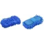Esponja de microfibra IWH 071127 — tamanho 250×120×60 mm, esponja de limpeza 2 em 1