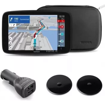 Navegador GPS TOMTOM GO Expert Plus 7 polegadas — pacote premium, ecrã tátil de 7 polegadas