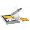 Cortador de papel Leitz Precision Home Office A3, 10 folhas, grampo manual, aço inoxidável, A3, 80 g/m², aço