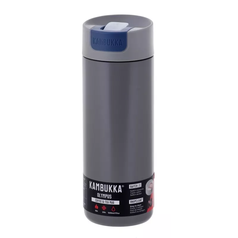 Kambukka Olympus Serious cinzento - copo térmico, 500 ml