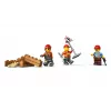 LEGO City 60466 Bulldozer amarelo com pá carregadora frontal conjunto de construção, 682 peças, 3 minifiguras, a partir dos 8 anos