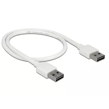 Cabo USB USB 2.0 DeLOCK 85192 0,5m branco