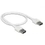 Cabo USB USB 2.0 DeLOCK 85192 0,5m branco
