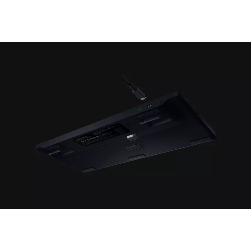 Razer BlackWidow V4 Low-Profile Tenkeyless HyperSpeed teclado gaming, interruptores verdes, disposição US
