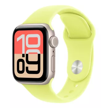 Pulseira Apple MFFU4ZM/A Amarela Fluoroelastómero 40 mm 150-200 mm