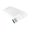 Hub USB 3.0 de 4 portas, prateado
