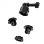 Suporte de fixação rápida Telesin CQM-001 para action cams — base de montagem removível