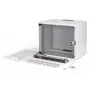 DIGITUS SOHO Pro DN-49204-SET kit de rede de parede 19" 9U com acessórios, 540 x 400 mm, cinzento
