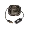 Tripp Eaton Tripp Lite Série 10M cabo repetidor de extensão ativa USB 2.0 Hi-Speed USB-A M/F 33' 33ft 10 metros - cabo de extensão USB - USB (M)