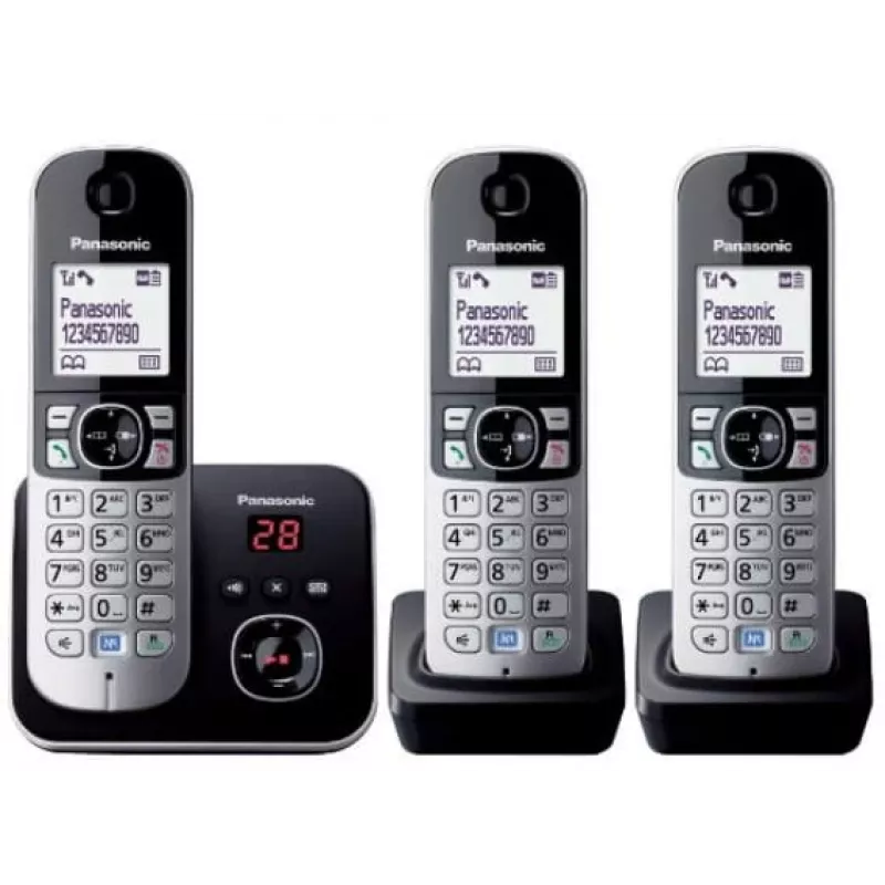 Telefone DECT Panasonic KX-TG6823GB