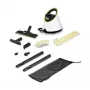Limpa-vapores cilíndrico Kärcher SC 2 Deluxe 1500 W, 1 L, 3,2 bar, vapor ajustável, mangueira 2,2 m
