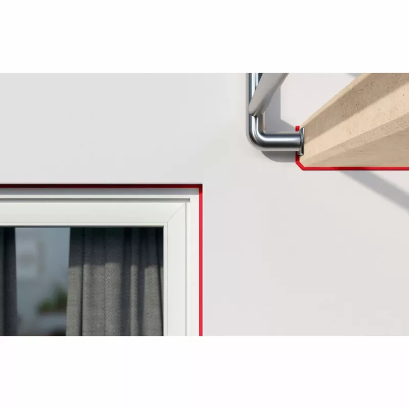 Vedante Flex MS 290ml, massa vedante branca, altamente flexível e pintável