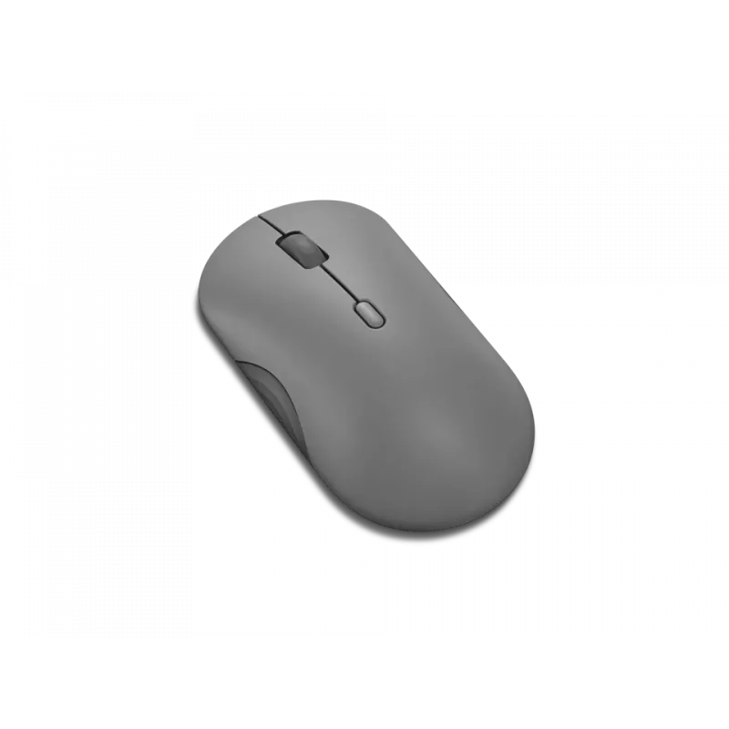 Rato de computador Lenovo 350 ambidestro Bluetooth ótico 2400 DPI, 6 botões, cinzento