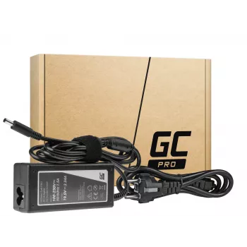 Fonte de alimentação Green Cell AD75AP 65W 19,5V 3,34A para portáteis Dell, interiores, preto
