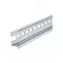 Calha para rack Rittal 4934.000, aço, prateado, profundidade 555 mm, pack de 6