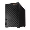 Asustor AS1102TL NAS/servidor de armazenamento Mini Tower Realtek RTD1619B 1 GB DDR4 0 TB ADM preto