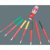Wera Kraftform Kompakt VDE aço inoxidável 17 conjunto de chaves de fendas extra finas (05006631001)